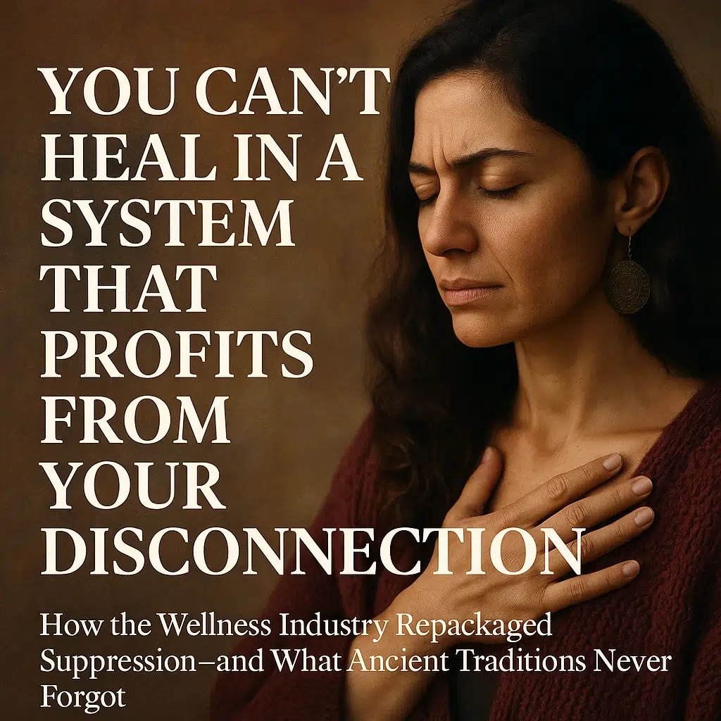 You Can’t Heal in a System That Profits from Your Disconnection